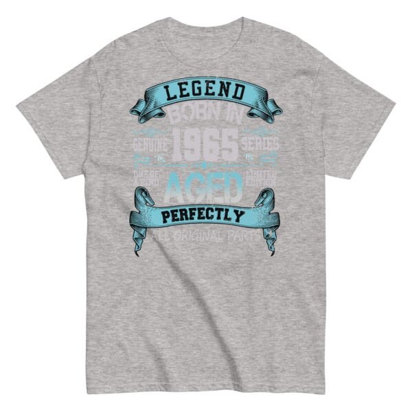 1965 Birthday Year Gift T-shirt 1965 Legend Aged Perfectly - Image 13