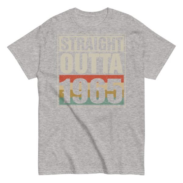 1965 Birthday Year Gift T-shirt Straight Outta 1965 T-shirt - Image 13