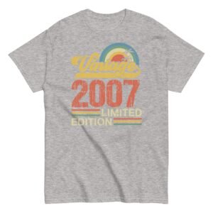 2007 Birthday Gift T-shirt Limited Edition T-shirt