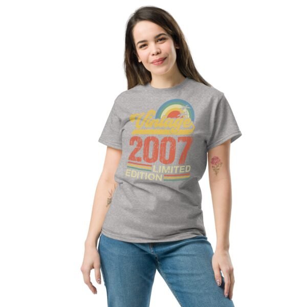2007 Birthday Gift T-shirt Limited Edition T-shirt - Image 3