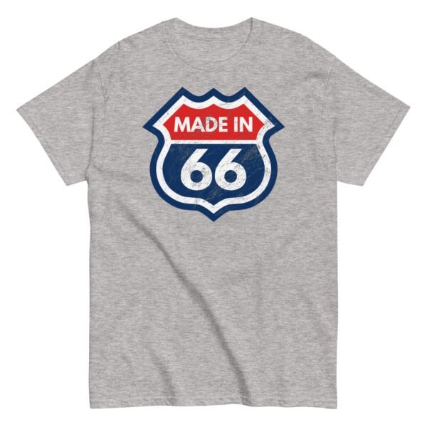1966 Birthday Gift T-shirt Made in 66 US Route 66 Style - Image 14