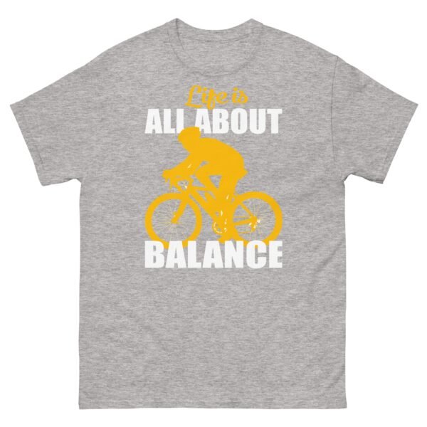 Life Is All About Balance Cyclist T Shirt - Image 12
