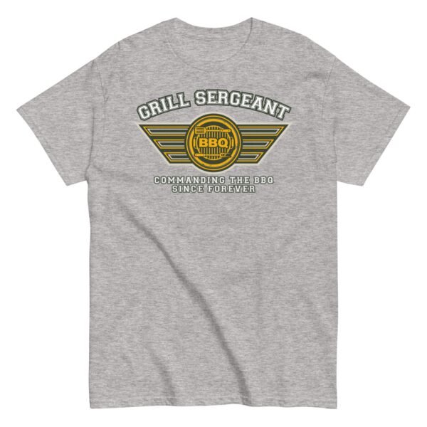 Grill Sergeant BBQ T Shirt Funny BBQ Gift T-shirts - Image 14