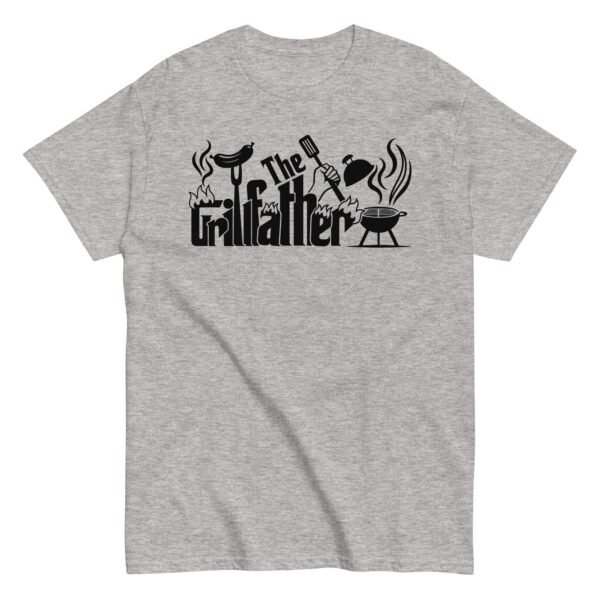 The Grillfather BBQ T shirt Gift For Dad Barbecue T-shirt - Image 11