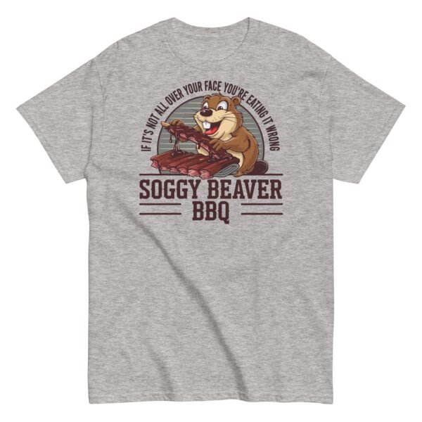 Soggy Beaver BBQ T-Shirt Funny BBQ Shirt - Image 14