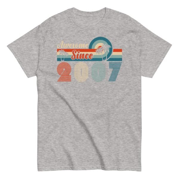 Awesome Since 2007 Birthday T-shirt Gift Idea - Image 12