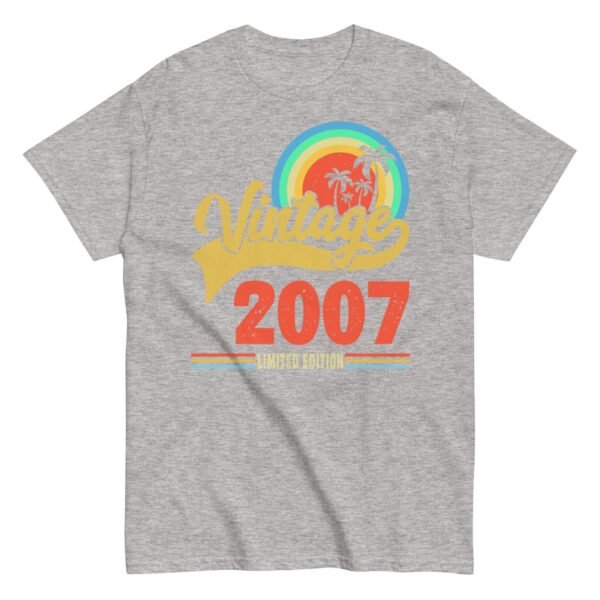 Vintage 2007 Limited Edition Birthday T-shirt Gifts - Image 14