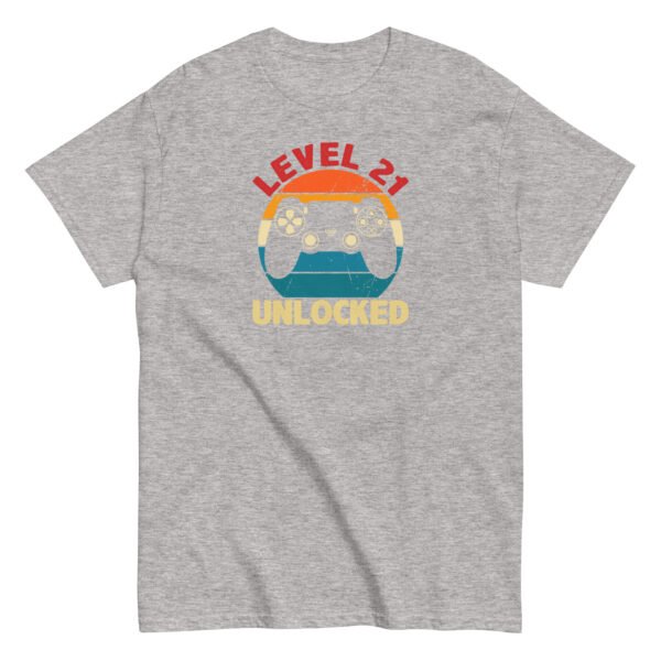 Level 21 Unlocked T-shirt 21st Birthday Gift T Shirts - Image 12