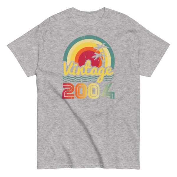 Vintage 2004 Sunset Retro Birthday Gift T-shirt - Image 14