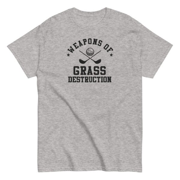 Weapons Of Grass Destruction Golf T-shirt - Image 9