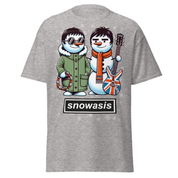 Snowasis Oasis Christmas T-shirt  Liam & Noel Gallagher Tshirt - Image 13
