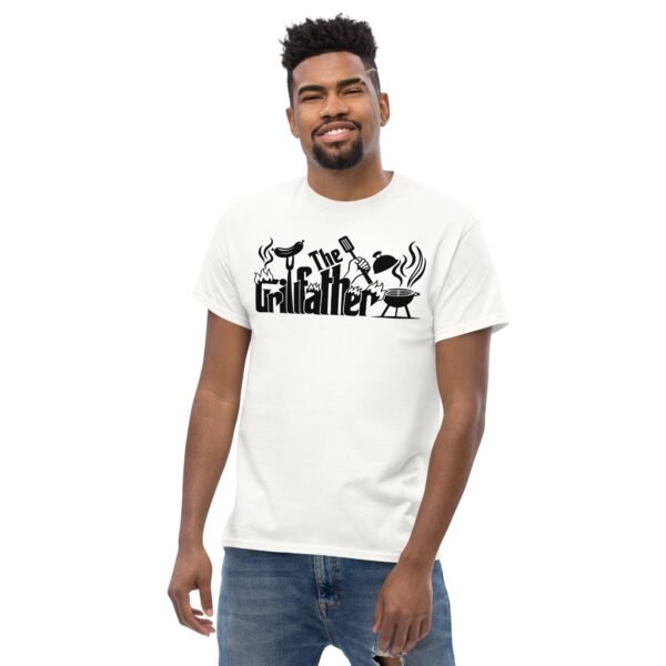 The Grillfather BBQ T shirt Gift For Dad Barbecue T-shirt - Image 4