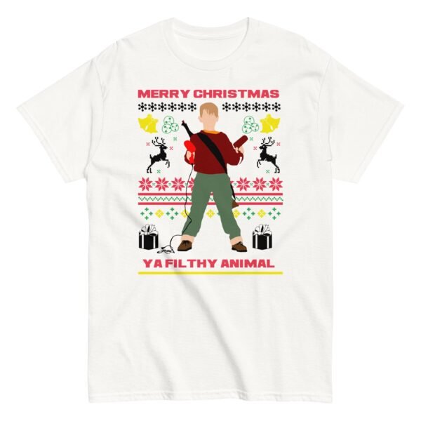 Merry Christmas Ya Filthy Animal Home Alone Christmas T-shirt