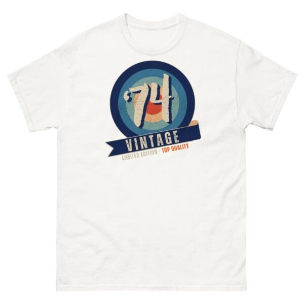 1974 Birthday t-shirt ’74 Vintage 1974 Gift Limited Edition T-shirt - Image 17