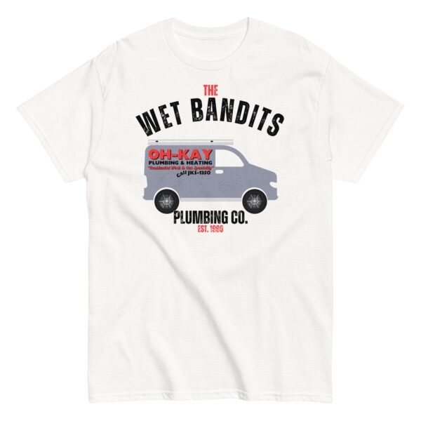 Home Alone Christmas T-shirt The Wet Bandits Plumbing Co - Image 15