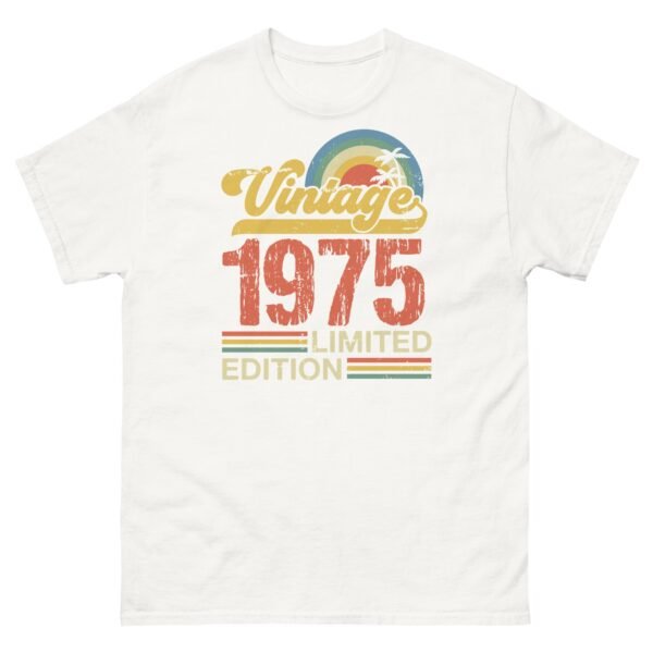 Vintage 1975 T-shirt Limited Edition 50th Birthday T shirt - Image 17