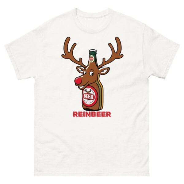 Beer Drinker Funny Christmas T-shirt Reinbeer - Image 18