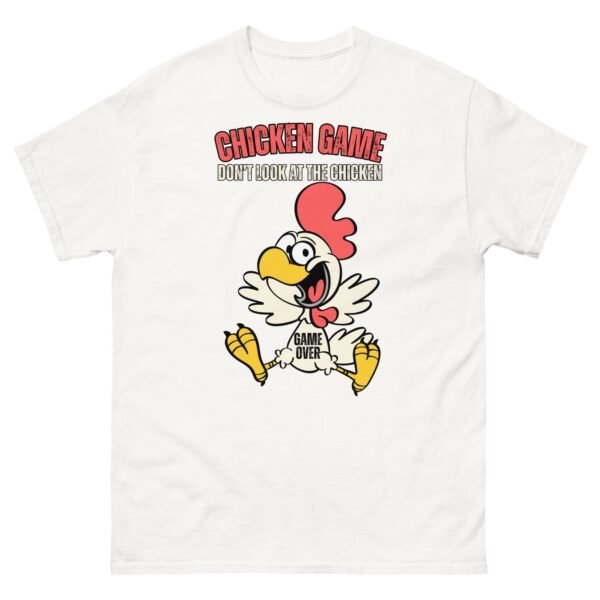 Chicken Game T-shirt Funny T-shirt Gift For Him - Image 15