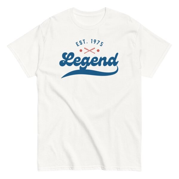 Est 1975 Legend T-Shirt 50th Birthday 1975 Gift - Image 17