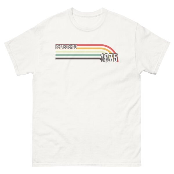 Established 1975 50th Birthday Gift T-shirt - Image 17