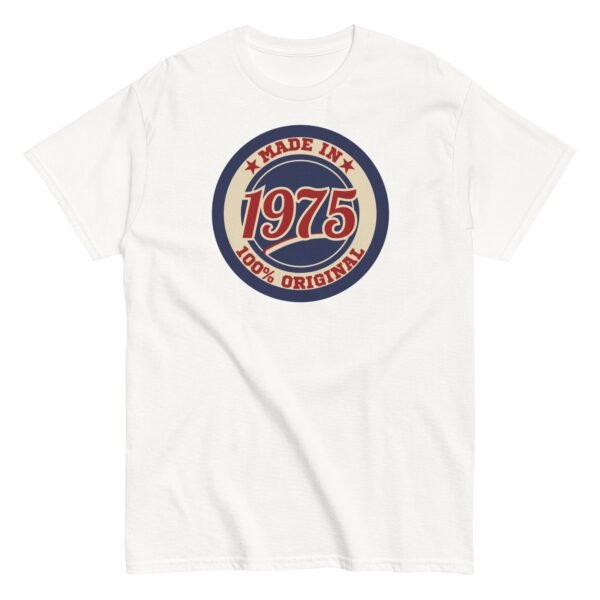 Made in 1975 Birthday T-shirt 50th Birthday Gift Tshirt - Image 17