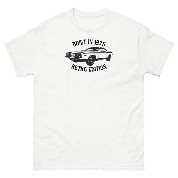 Built In 1975 Retro Edition 50th Birthday Gift T-shirt - Image 17