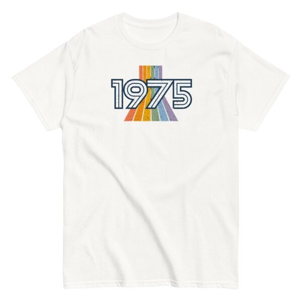 1975 Birth Year Gift T-shirt 50th Birthday T-shirt Retro 1975 - Image 17