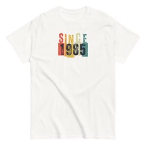 Since 1985 T-shirt Birthday Gift 1985 Birth Year Tshirt