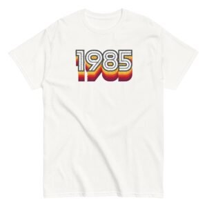 1985 T-shirt Birth Year Gift Idea 1985 Retro Tshirt