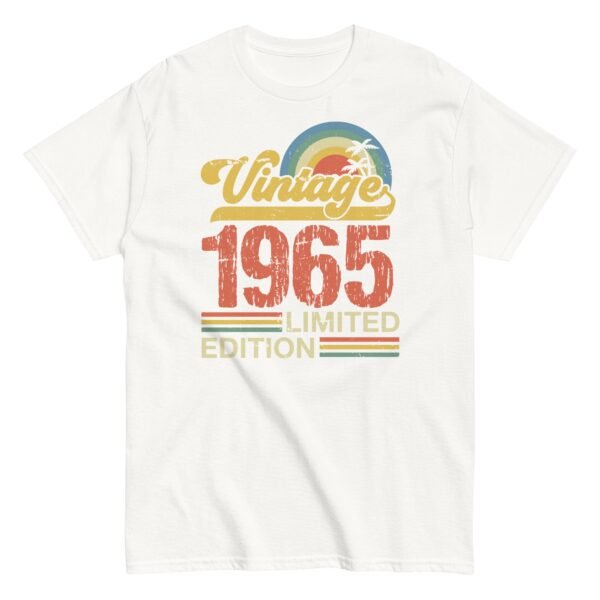 Vintage 1965 Limited Edition Birthday T-shirt 1965 Gift - Image 17