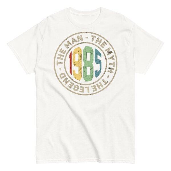 1985 Birthday Year Gift T-shirt The Man The Myth The Legend - Image 16