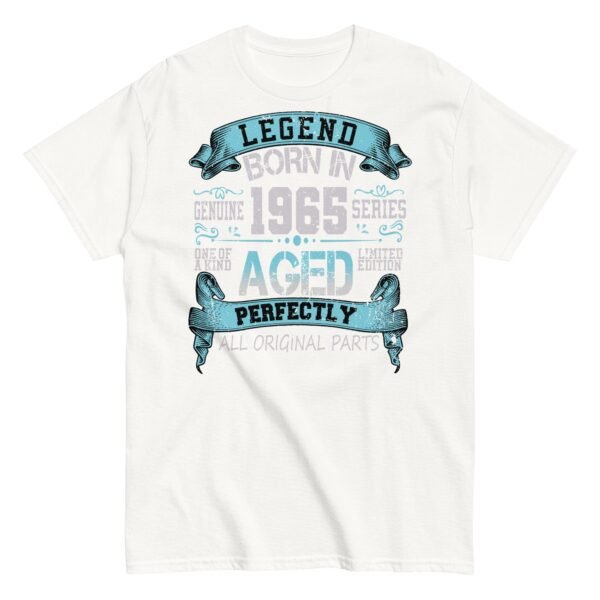 1965 Birthday Year Gift T-shirt 1965 Legend Aged Perfectly - Image 17