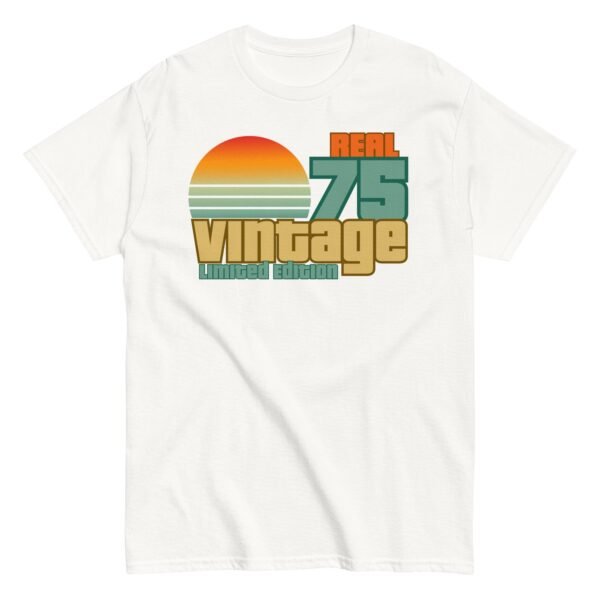 1975 Birthday T-Shift Gift Real 75 Vintage Limited Edition - Image 15
