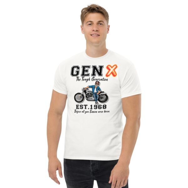 GEN X Est. 1968 T-shirt Birthday Gift For 1968 Birth Year - Image 4