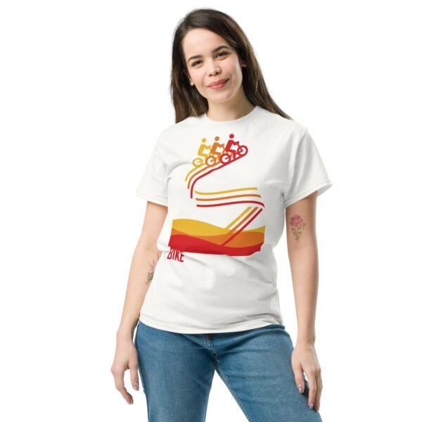 Bike T-shirt Cyclist Gift Idea Bicycle T shirts - Image 2