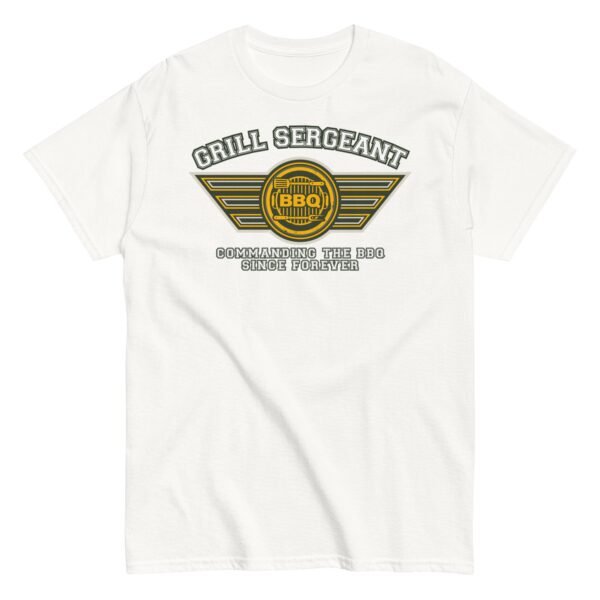 Grill Sergeant BBQ T Shirt Funny BBQ Gift T-shirts - Image 17