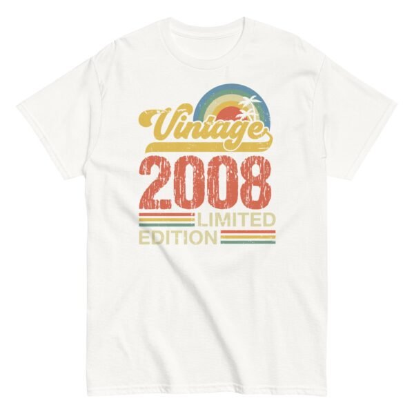 2008 Vintage Birthday T-shirt Limited Edition Birthday T Shirt - Image 16