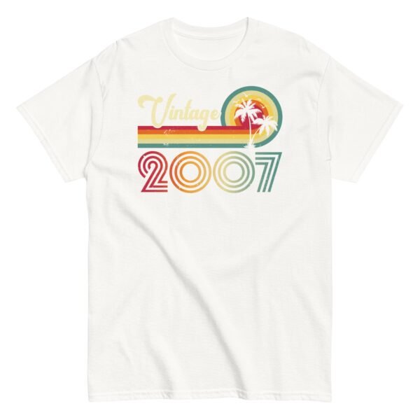 Vintage 2007 Birthday T-shirt - Image 16