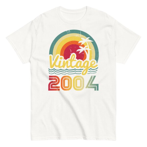 Vintage 2004 T-Shirt 2004 Birth Year Gift T Shirt - Image 13
