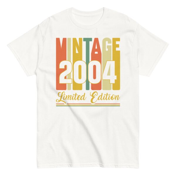 Vintage 2004 Limited Edition T-shirt Birthday T Shirts