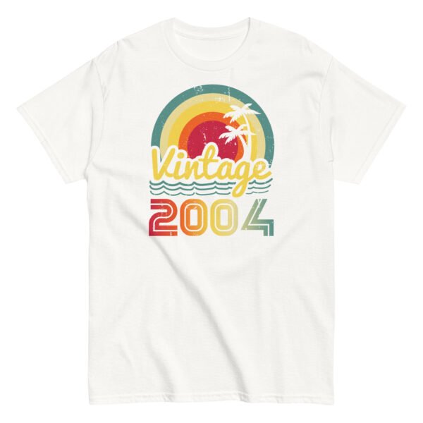 Vintage 2004 Sunset Retro Birthday Gift T-shirt - Image 16