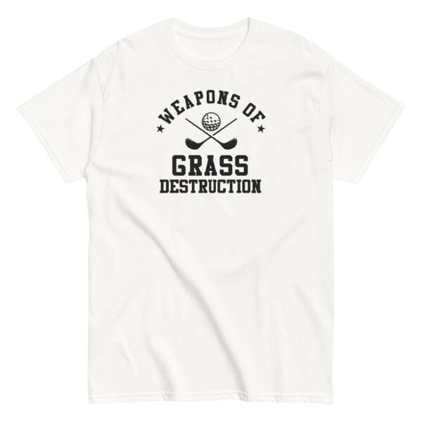 Weapons Of Grass Destruction Golf T-shirt - Image 12