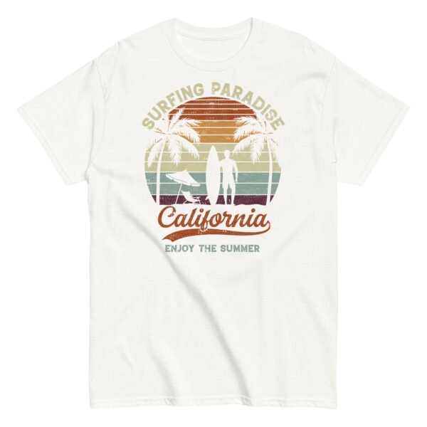 Surfing Paradise California T-shirt Surf Tee - Image 18