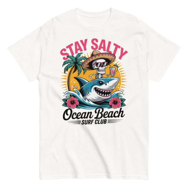 Stay Salty Ocean Beach Club Surf T-Shirt - Image 17