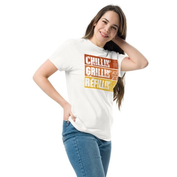 BBQ T-Shirt Chillin’ Grillin’ Refillin’ - Image 4
