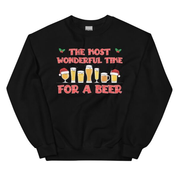 The Most Wonderful Time For A Beer Christmas Jumper - Image 2