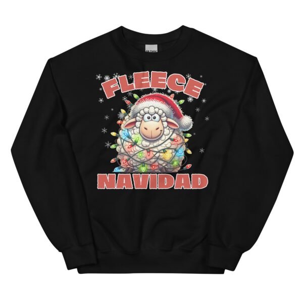 Fleece Navidad Christmas Jumper Sweatshirts Feliz Navidad - Image 2
