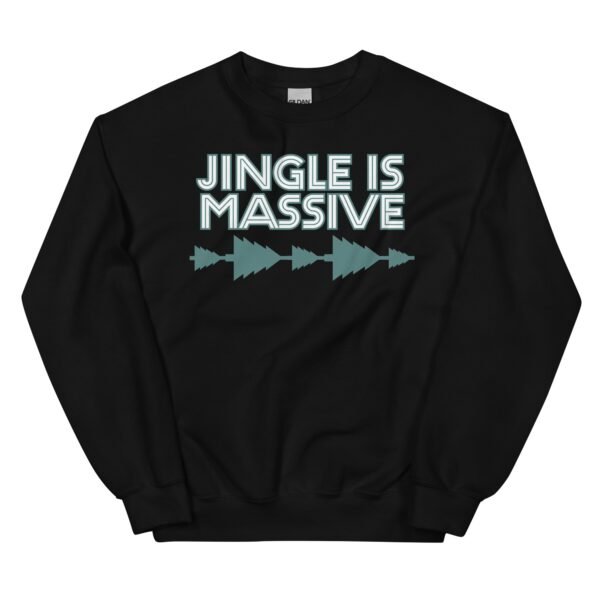 Jingle Is Massive Funny Men’s Christmas Jumper - Image 2