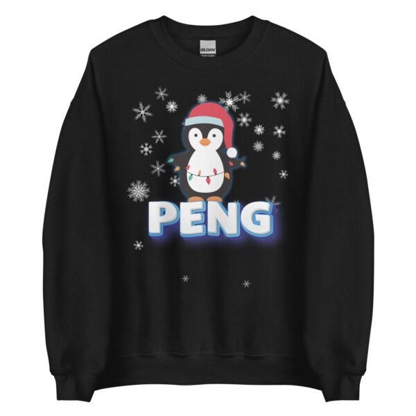 PENG – Penguin Christmas Jumper Sweatshirt - Image 4