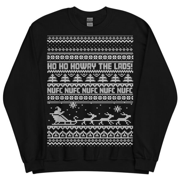 Newcastle United Christmas Jumper Ho Ho Howay The Lads!